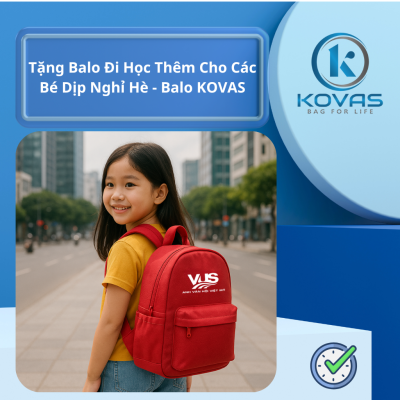 Balo Học Sinh Tiểu Học Số Lượng Theo Yêu Cầu - Balo KOVAS