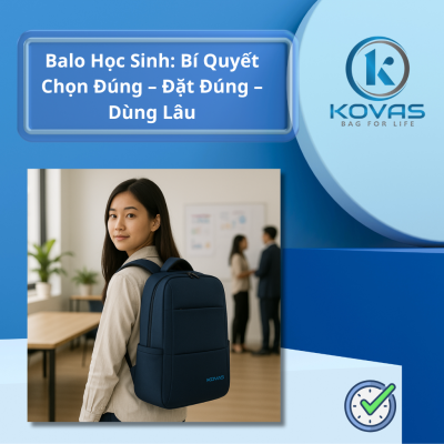 Balo Học Sinh: Bí Quyết Chọn Đúng – Đặt Đúng – Dùng Lâu