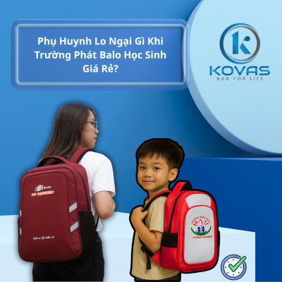 Phụ Huynh Lo Ngại Gì Khi Trường Phát Balo Học Sinh Giá Rẻ?