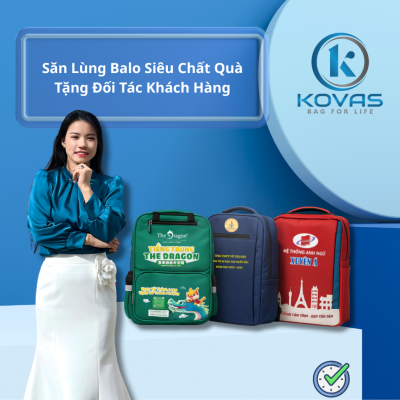 Săn Lùng Balo Siêu Chất Quà Tặng Đối Tác Khách Hàng