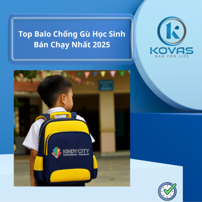Top Balo Chống Gù Học Sinh Bán Chạy Nhất 2025 Balo KOVAS
