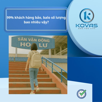 99% khách hàng hỏi: balo in logo theo yêu cầu bao nhiêu cái?