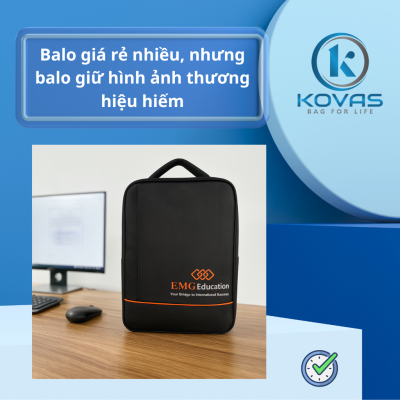 Balo giá rẻ nhiều, nhưng balo giữ hình ảnh thương hiệu hiếm