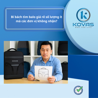 Bí bách tìm balo giá rẻ số lượng ít mà đơn vị không nhận?
