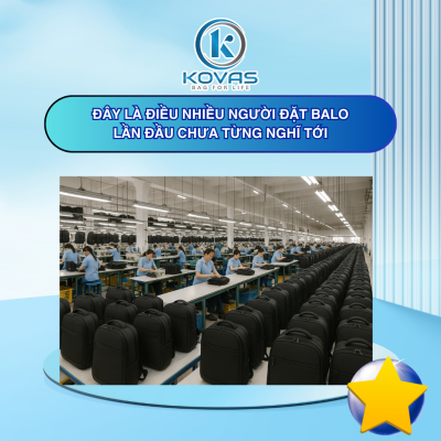 Đây là điều nhiều người đặt balo lần đầu chưa từng nghĩ tới