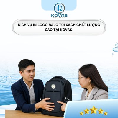 Dịch Vụ In Logo Balo Túi Xách Chất Lượng Cao Tại Kovas