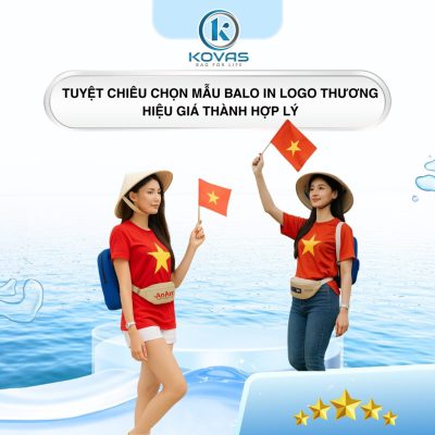 Tuyệt chiêu chọn balo in logo thương hiệu giá thành hợp lý