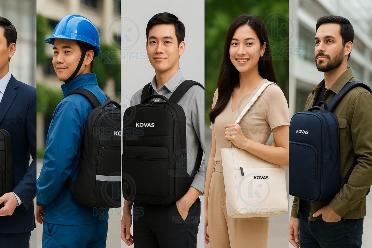 7 tone màu được chọn làm balo quà tặng in logo doanh nghiệp