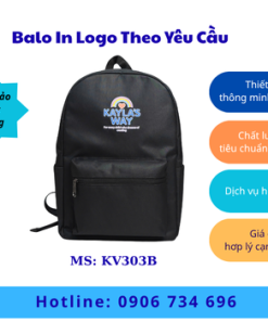 Balo Trung Tâm Tiếng Anh Đảm Bảo Chất Lượng, Không Bong Logo