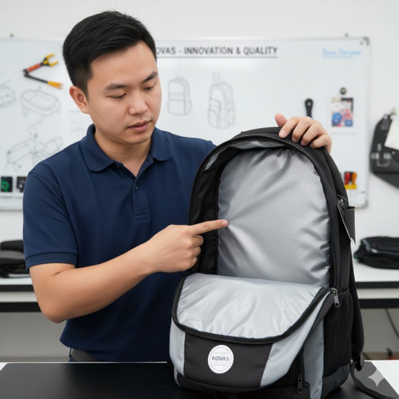 Các loại lớp lót phổ biến trong sản xuất balo hiện nay