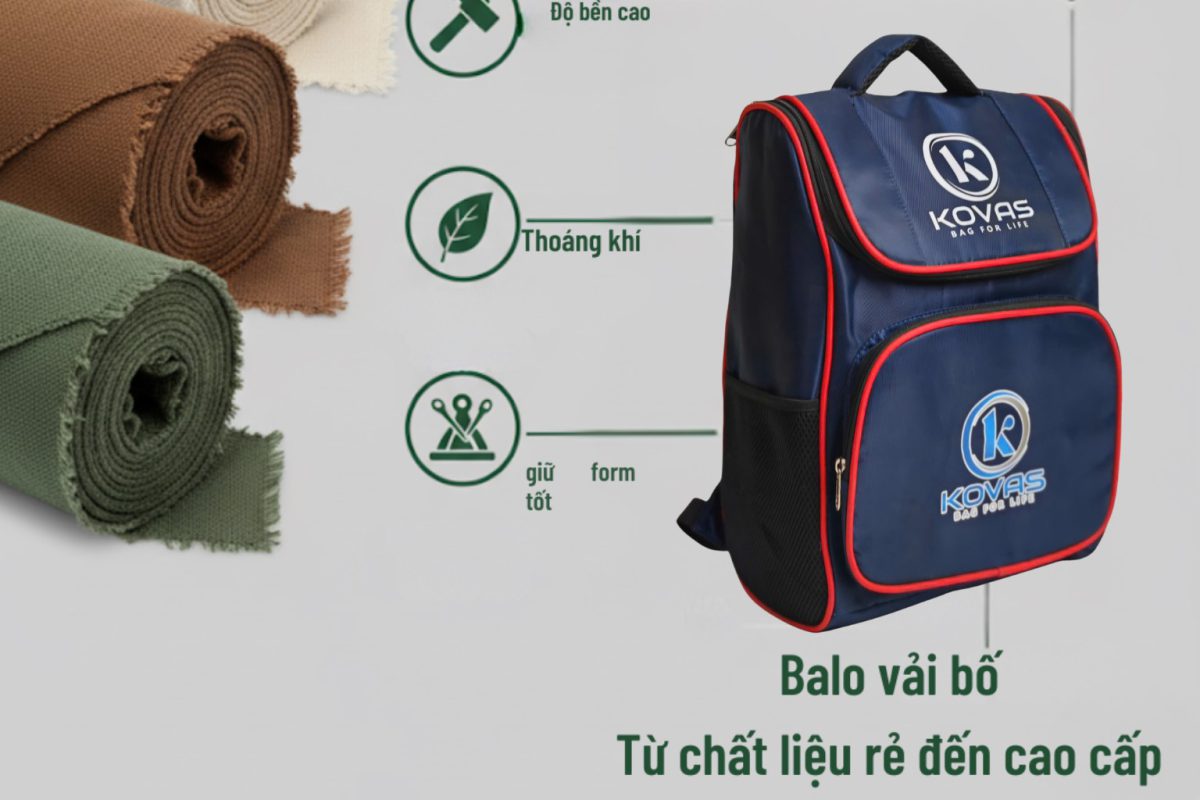 Top 5 Loại Vải May Balo Thông Dụng Thường Thấy
