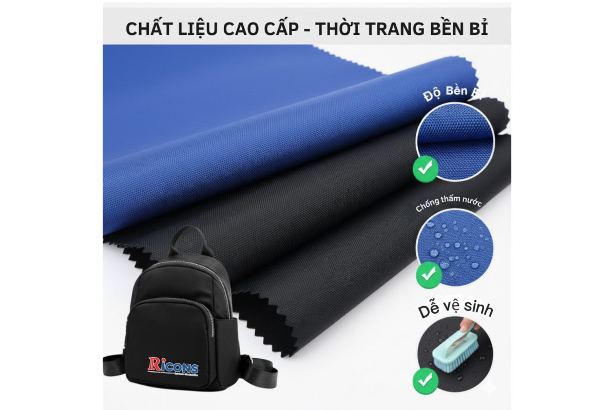 Top 5 Loại Vải May Balo Thông Dụng Thường Thấy