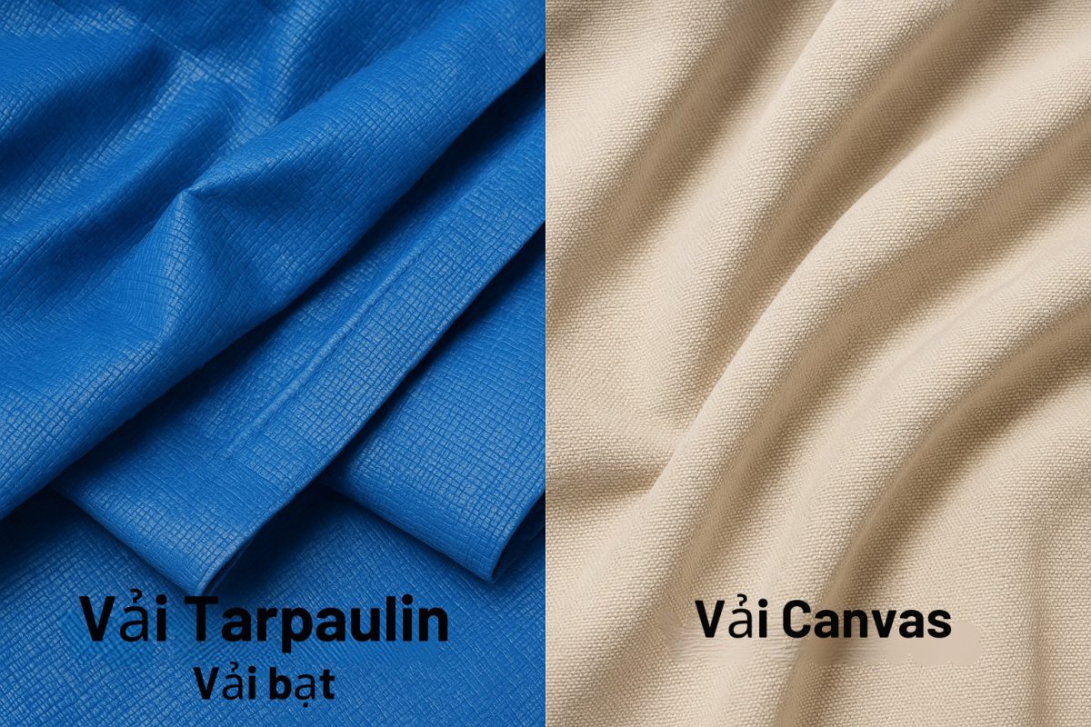 Thành phần cấu tạo của vải Tarpaulin