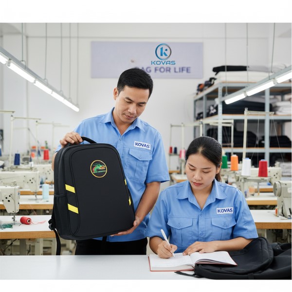 Đặt balo in logo trực tuyến