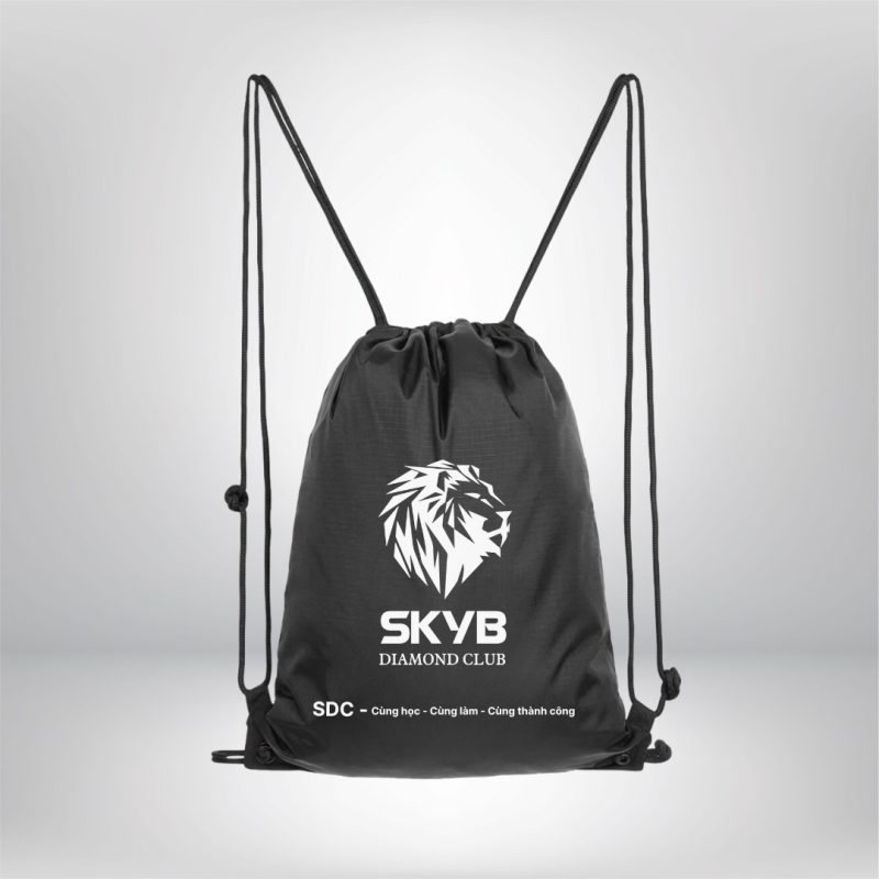 Balo Dây Rút Vải Canvas