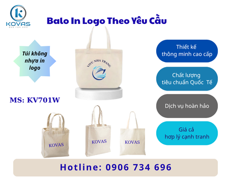 túi không nhựa in logo