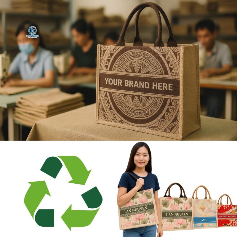 xưởng sản xuất túi vải đay