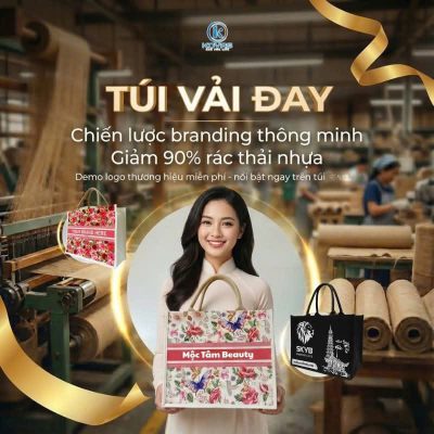 Túi Vải Đay Cao Cấp Quà Doanh Nghiệp