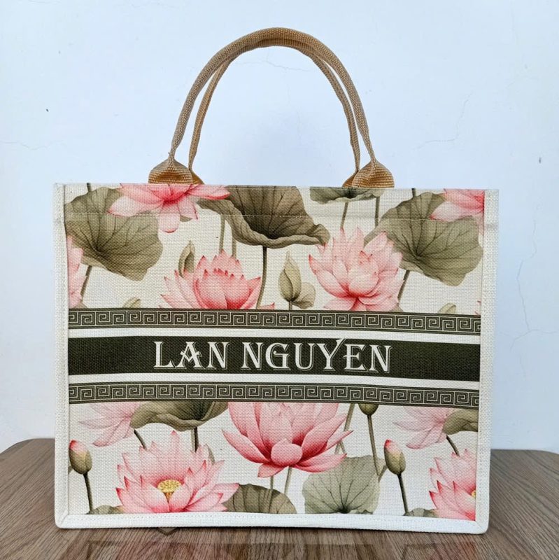 Túi Vải Đay Đựng Rau Củ