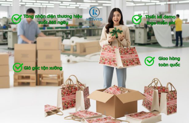 Túi Vải Đay Đựng Thực Phẩm Khô